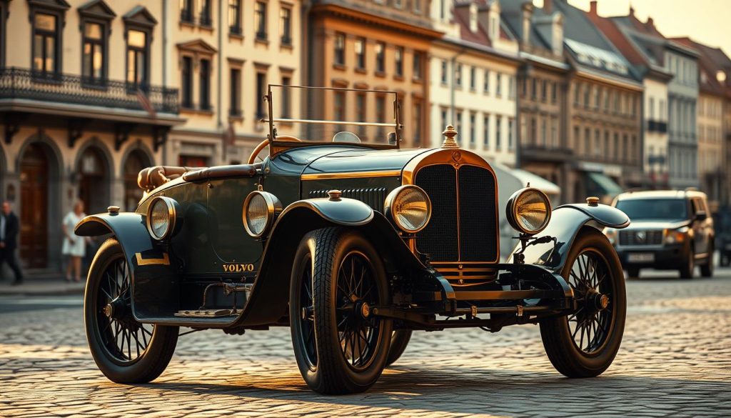 Перший автомобіль Volvo 1927 року Перший автомобіль Volvo 1927 року
