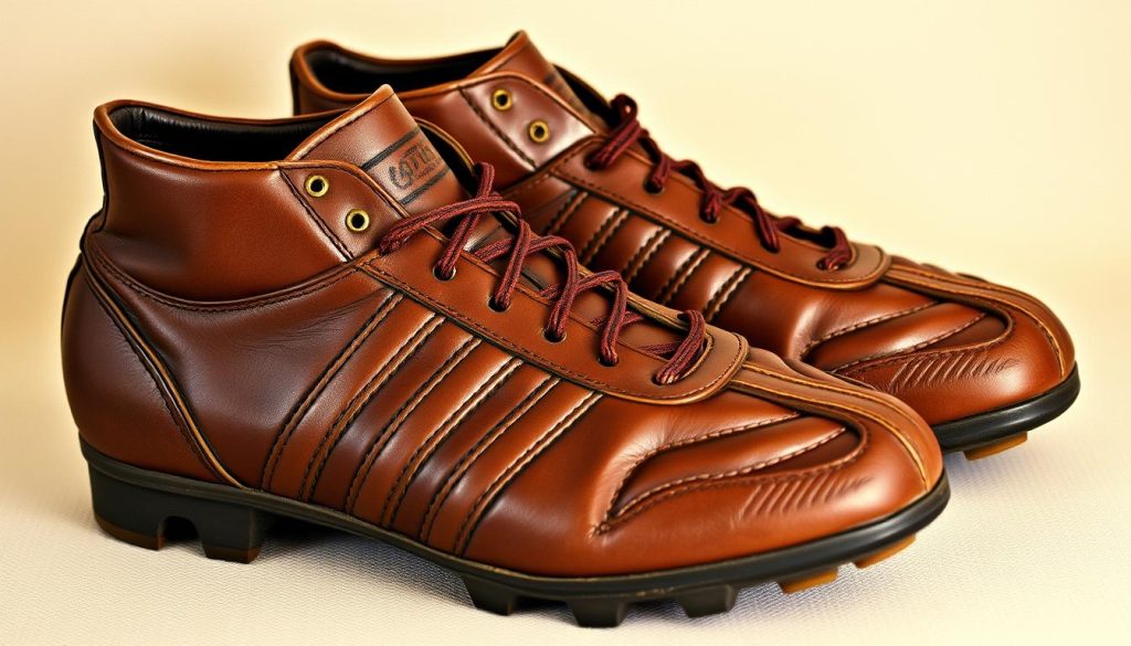 Первые футбольные бутсы Adidas