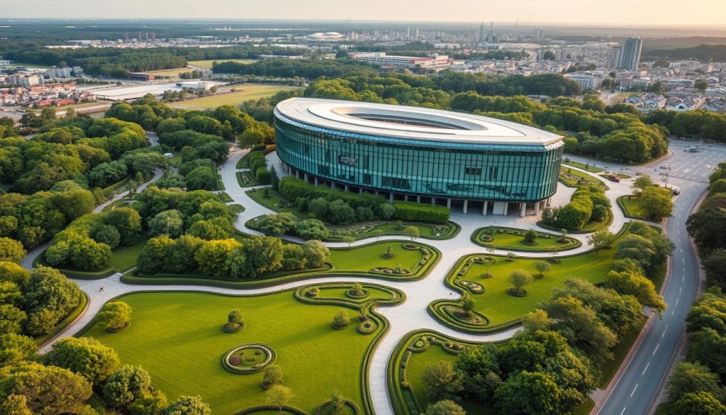 Штаб-квартира Toyota в Toyota City Штаб-квартира Toyota в Toyota City