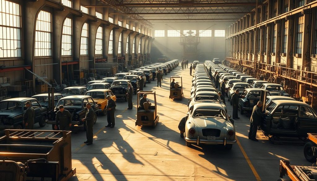 Восстановление производства Mazda после войны