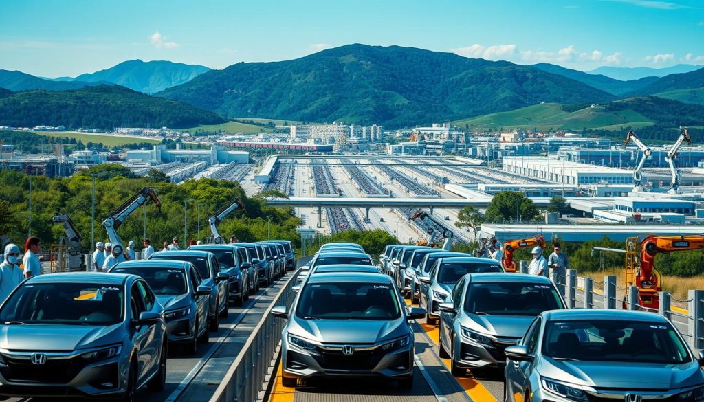 Виробництво Honda