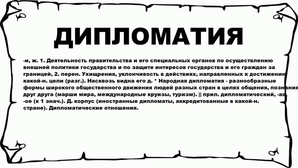 Что такое дипломатия: определение понятия и кто такой дипломат простыми словами