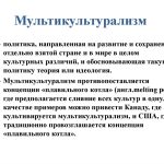 Что такое мультикультурализм: определение понятия и его суть