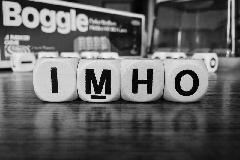 IMHO (ІМХО) – це що таке, поняття, визначення, слово, приклад, суть