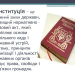 КОНСТИТУЦІЯ – це що таке, поняття, значення, суть, термін, слово