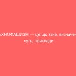 ТЕХНОФАШИЗМ — це що таке, визначення, суть, приклади