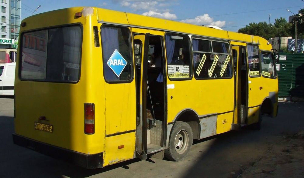 Автобус №85 в Тернополі: Розклад, схема, вартість