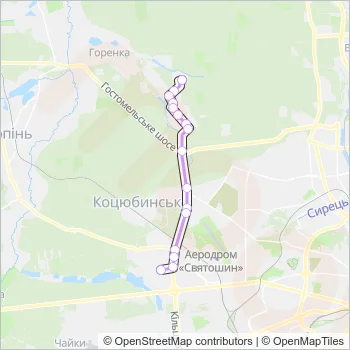 Автобус 30 в Києві – розклад, маршрут, зупинки, схема руху