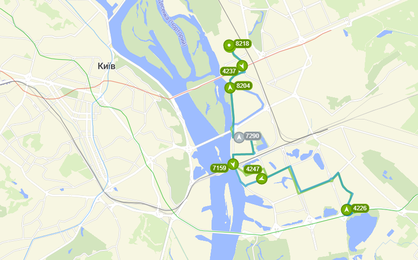 Автобус 108 в Киеве – расписание, маршрут, остановки, схема движения