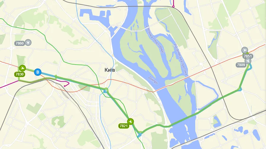 Автобус 118 в Києві – розклад, маршрут, зупинки, схема руху