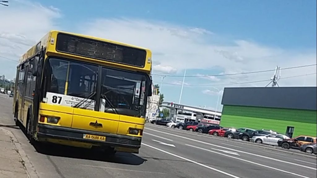 Автобус 87 в Києві – розклад, маршрут, зупинки, схема руху