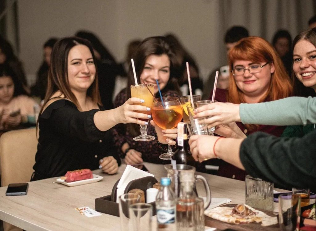 Банкетный зал для корпоратива в ресторане Грильяж