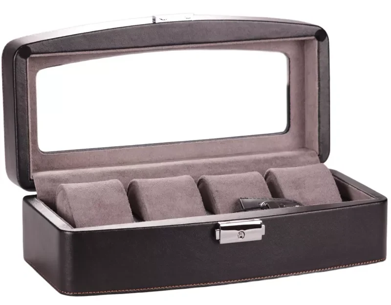 Футляр для хранения часов: какие материалы лучше всего подходят (кожа, дерево, экокожа, карбон)