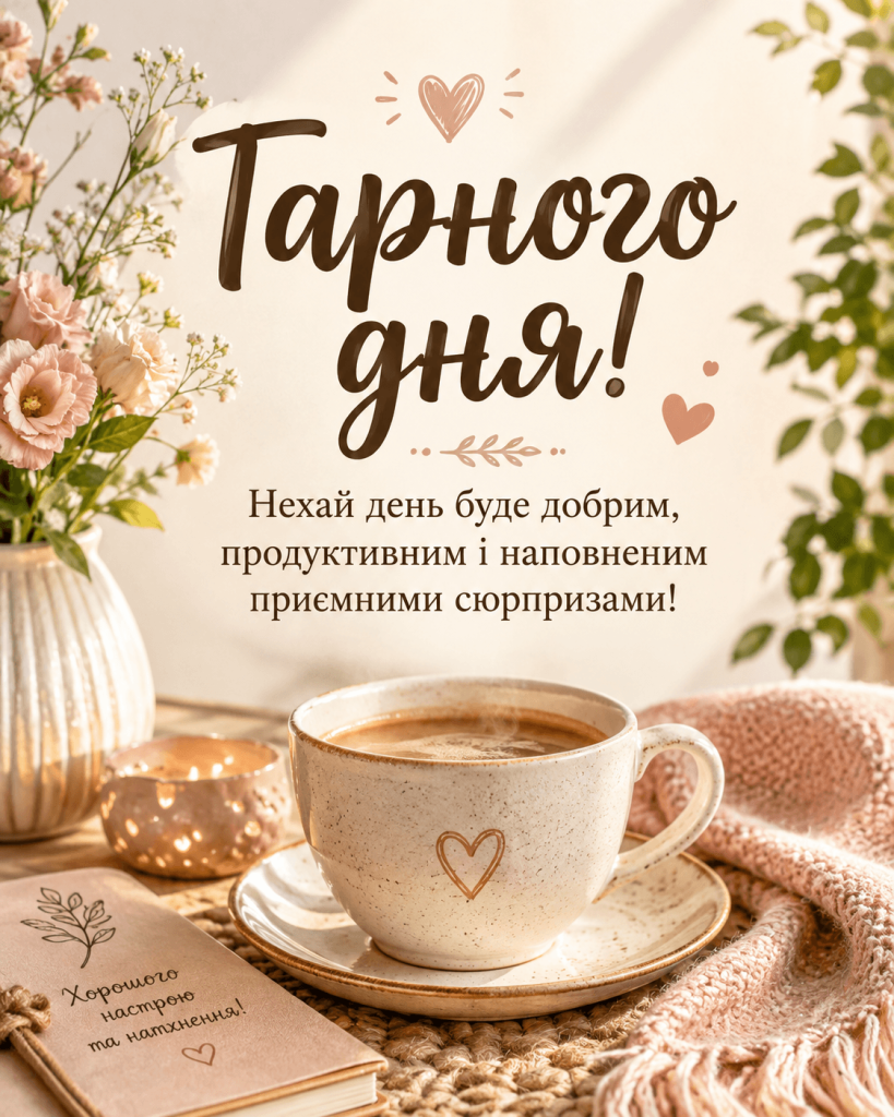 листівки побажання гарного дня